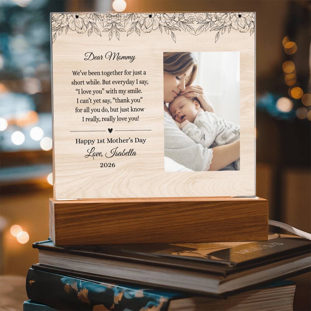 1st Mother's Day | Acrylic Plaque