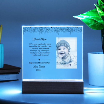 1st Mother's Day | Acrylic Plaque