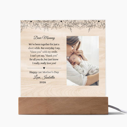 1st Mother's Day | Acrylic Plaque
