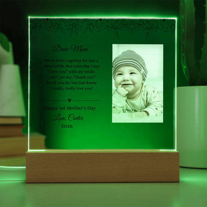 1st Mother's Day | Acrylic Plaque