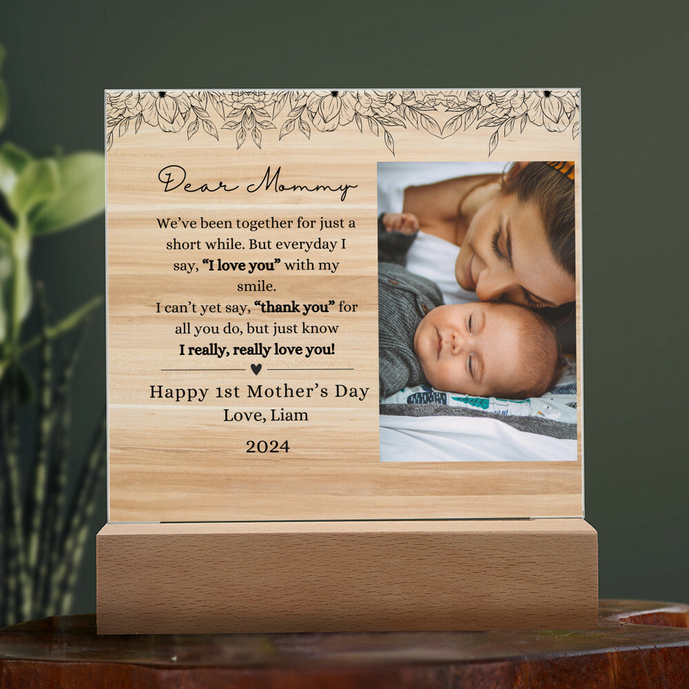 Personalized First Mother's Day Acrylic