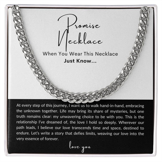 Promise Necklace| For My Boyfriend