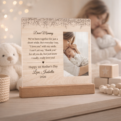1st Mother's Day | Acrylic Plaque